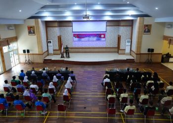 Kegiatan sosialisasi penguatan bela negara kepada generasi muda yang digelar Korem 042/Gapu. (Dok istimewa)