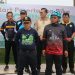 Pelepasan Fun Bike Gowes to Gambut oleh Gubernur Jambi, Al Haris, di depan rumah dinasnya, , Sabtu (4/2/2023). (Foto Diskominfo Provinsi Jambi/ Agus Suprianto)