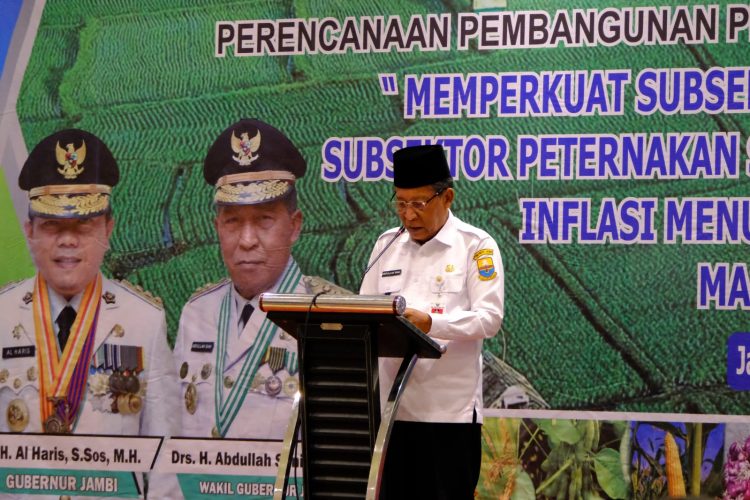 Wakil Gubernur Jambi Drs.H.Abdullah Sani,M.Pd.I., (Foto: Sopbirin)