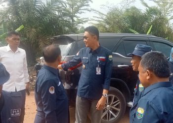 Pj Bupati Muaro Jambi saat tiba di acara LH di Sungai Gelam (dok. Salimbai.id)