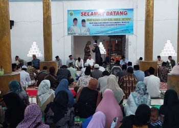 Bupati Hadiri Safari Ramadhan di Masjid Simpang Tuan, kec. Mendahara Ulu, (06/04/2023). (Dok. Rizon)