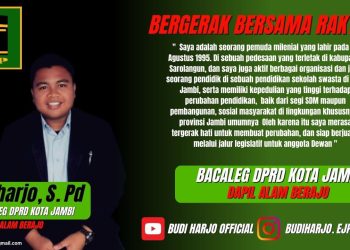 Budi Harjo saat menyatakan maju di partai PPP (dok. Badrun)