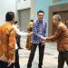 Pj Bupati Muaro Jambi Bachyuni Deliansyah  saat Hadiri Rapat Umum Pemegang Saham (RUPS) Bank 9 Jambi (dok. Kominfo)