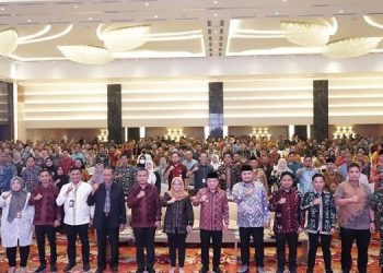 Rakornas pencegahan pelanggaran dan sengketa proses Pemilu 2024 di BW Luxury Hotel, Kota Jambi,Jumat (14/07/2023) (Dok. Riky)