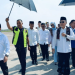 Menteri Perdagangan Zulkifli Hasan di bandara Sultan Thaha, Jambi, Sabtu (23/09/2023). ( Foto: Riky)