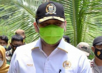 Waka DPRD Provinsi Jambi, Pinto Jayanegara dalam kunkernya beberapa waktu lalu di Tebo (dok.Humas DPRD)