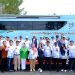 PELEPASAN ROADSHOW BUS KPK 2023, Jelajah Negeri Bangun Antikorupsi yang juga sekaligus dirangkaikan dengan kegiatan Car Free Day, di Depan Kantor DPRD Provinsi Jambi, Minggu (17/09/2023) (Foto : Sopbirin - Kominfo)