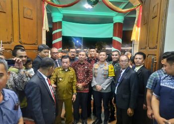 Ketua DPRD Jambi Beserta Rombongan saat Pantau Pelaksanaan Malam Natal (dok. Humas DPRD Provinsi Jambi)