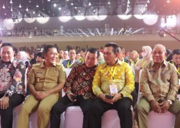 Al Haris Hadiri Puncak HPN 2024 di Kawasan Ancol di Gedung Ecopark,Jakarta, Selasa (20/02/2024).(Dok.erik kominfo)