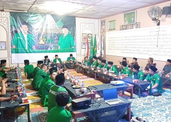 Ketika Pra Konferensi Wilayah GP Ansor Provinsi Jambi di Pondok Pesantren Irsyadul Ibad Batanghari. Minggu, 15/09/24. (Dok. Humas Ansor Jambi/ Salimbai.id)