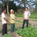 Calon Bupati Muaro Jambi No Urut 2 Zuwanda saat bertemu petani sayur di Desa Talang Kerinci, Kecamatan Sungai Gelam (Dok. Salimbai.id/Deni)